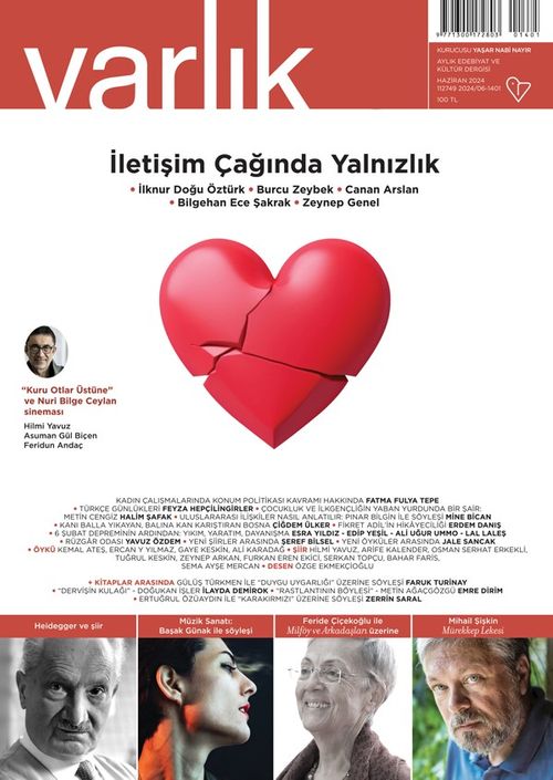 Varlık Edebiyat ve Kültür Dergisi Haziran 2024