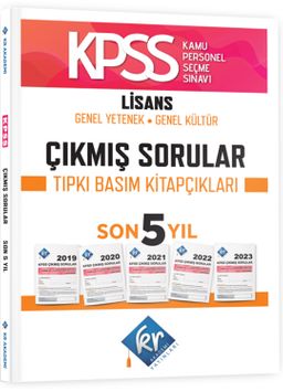 KPSS Genel Yetenek Genel Kültür Çıkmış Sorular Son 5 Yıl Tıpkı Basım Fasikülleri
