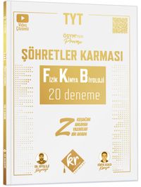 TYT Şöhretler Karması Fizik Kimya Biyoloji FKB 20 Deneme