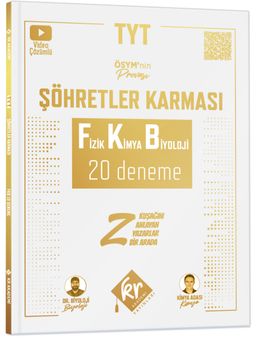 TYT Şöhretler Karması Fizik Kimya Biyoloji FKB 20 Deneme