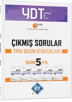 YDT Çıkmış Sorular Son 5 Yıl Tıpkı Basım Fasikülleri 