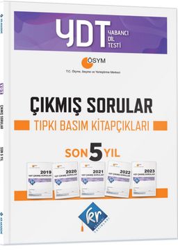 YDT Çıkmış Sorular Son 5 Yıl Tıpkı Basım Fasikülleri 