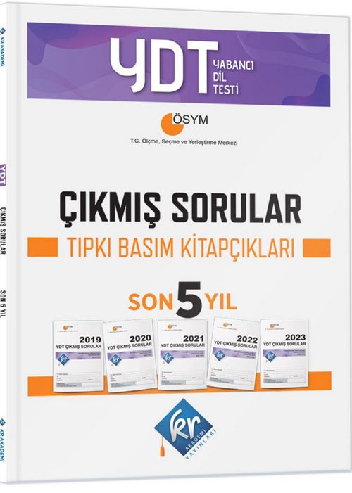 YDT Çıkmış Sorular Son 5 Yıl Tıpkı Basım Fasikülleri 