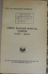 Ordu Kazası Sosyal Tarihi (1455-1613) / 6-D-55