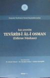İlk Anonim Tevarih-i &Acirc;l-i Osman (Edirne N&uuml;shası) / 6-D-53
