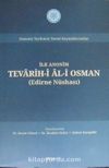İlk Anonim Tevarih-i Âl-i Osman (Edirne Nüshası) / 6-D-53