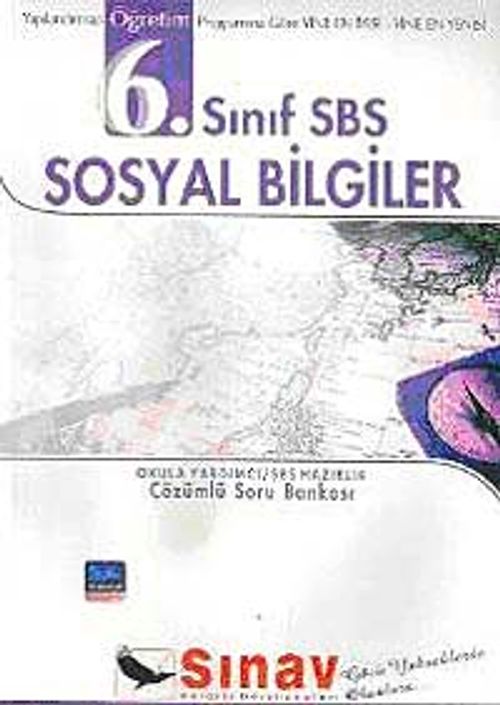 6. Sınıf SBS Sosyal Bilgiler Çözümlü Soru Bankası