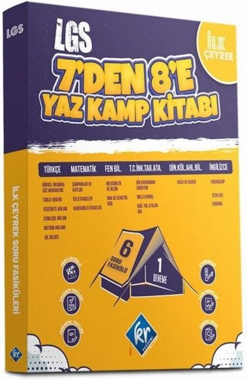 LGS 7'den 8'e Yaz Kamp Kitabı