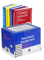 Yeni Nesil Sözlük Seti, Türkçe-İngilizce-Atasözleri ve Yazım Klavuzu (4 Kitap Kutulu, Biala Kapak)