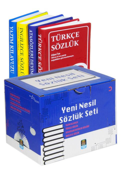 Yeni Nesil Sözlük Seti, Türkçe-İngilizce-Atasözleri ve Yazım
