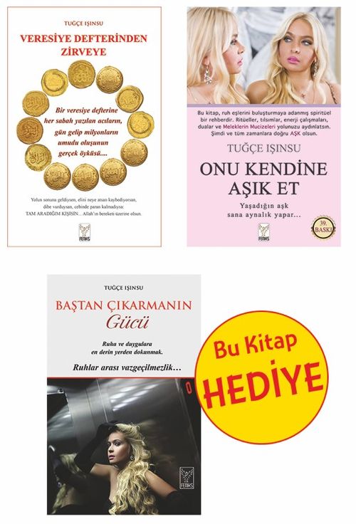 Veresiye Defterinden Zirveye - Onu Kendine Aşık Et (2 Kitap) (Baştan Çıkarmanın Gücü-Hediye)