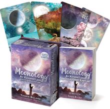 Moonology Ay Kehanetleri Gerçekleştirme Kartları & 48  Kartlık Deste ve Rehber Kitap
