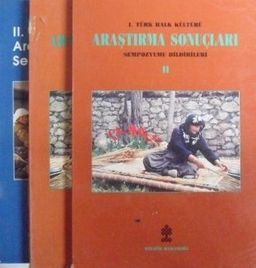 Türk Halk Kültürü Araştırmaları / 7 Kitap 9 Cilt (11-F-16)