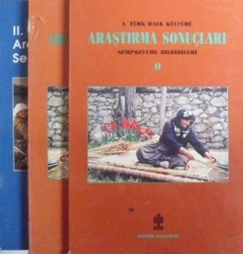 Türk Halk Kültürü Araştırmaları / 7 Kitap 9 Cilt (11-F-16)