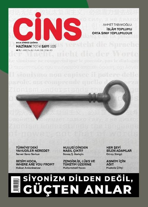 Cins Aylık Kültür Dergisi Sayı:105 Haziran 2024