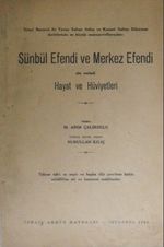Sünbül Efendi ve Merkez Efendi nin Resimli Hayat ve Hüviyetleri (2-H-15)