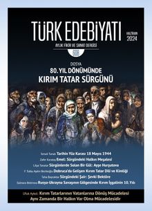 Türk Edebiyatı Aylık Fikir ve Sanat Dergisi Sayı: 608 Haziran 2024