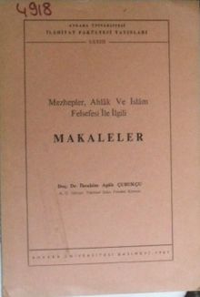 Mezhepler, Ahlak ve İslam Felsefesi İle İlgili Makaleler / 41-A-5