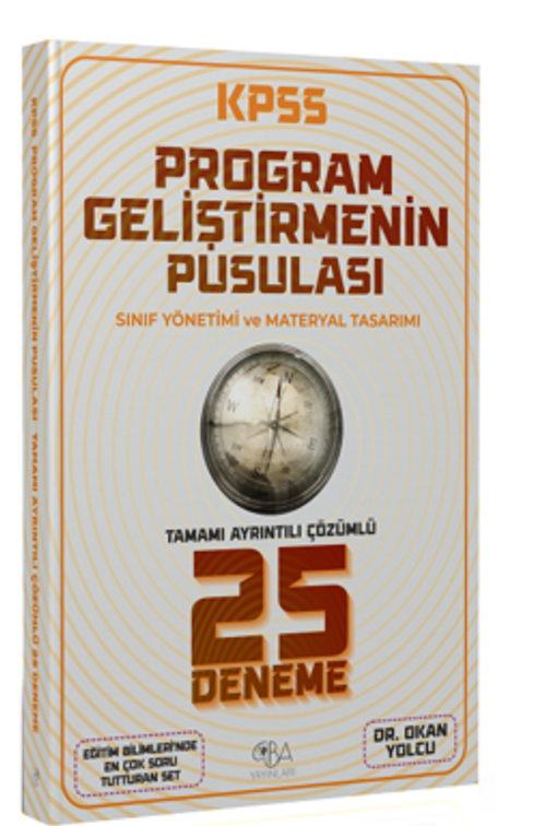 KPSS Eğitim Bilimleri Program Geliştirme 25 Deneme Çözümlü 