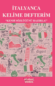 İtalyanca Kelime Defterim & Kendi Sözlüğünü Hazırla
