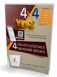 4x4 YDS 4 Özgün Çözümlü Deneme Sınavı