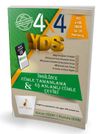 4x4 YDS Seti 1. Kitap C&uuml;mle Tamamlama, &Ccedil;eviri ve Eş Anlamlı C&uuml;mle