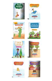 Sevimli Hayvanlar Hikaye Seti (8 Kitap)