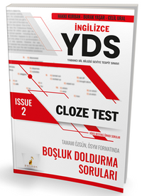 YDS İngilizce Cloze Test Issue 2
