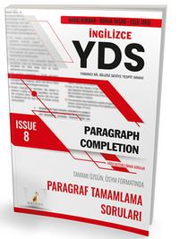 YDS İngilizce Paragraph Completion Issue 8