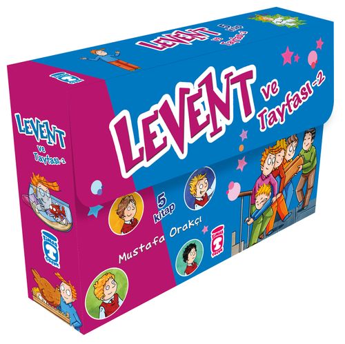 Levent ve Tayfası- 2 Set (5 Kitap)