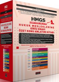 HMGS Kampı Hukuk Mesleklerine Giriş Sınavı Özet Konu Anlatım Kitabı