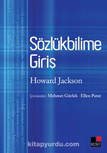 Sözlükbilime Giriş - Howard Jackson