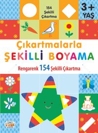 Çıkartmalarla Şekilli Boyama 3 Yaş Üstü