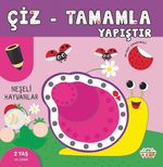 Çiz-Tamamla-Yapıştır / Neşeli Hayvanlar