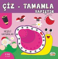 Çiz-Tamamla-Yapıştır / Neşeli Hayvanlar