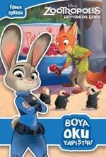 Disney Zootropolis Hayvanlar Şehri Boya Oku Yapıştır