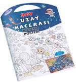 Uzay Macerası Dev Boyama Posteri