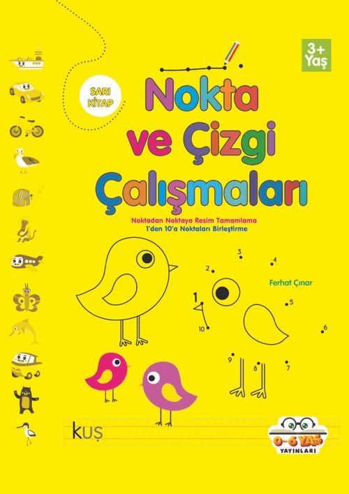 Nokta ve Çizgi Çalışmaları (Sarı Kitap)