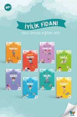 İyilik Fidanı Okul Öncesi Eğitim Seti (8 Kitap )