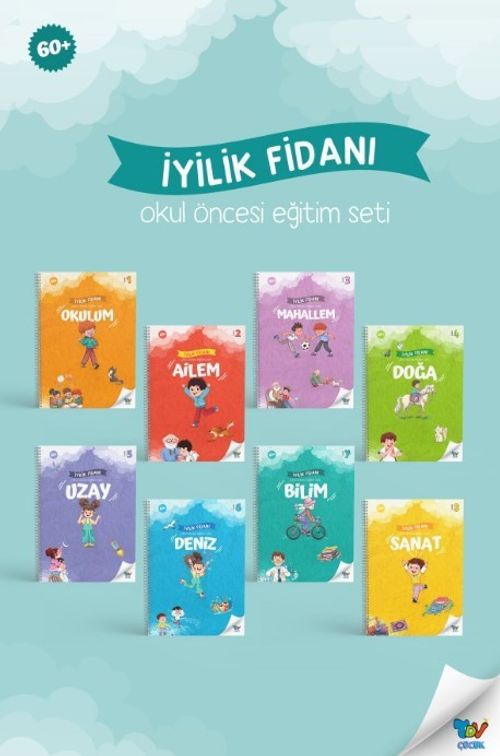 İyilik Fidanı Okul Öncesi Eğitim Seti (8 Kitap )