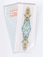 Saydam Kitap Ayracı - Barok Desen