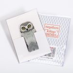 Saydam Kitap Ayracı - Baykuş