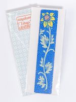 Saydam Kitap Ayracı - Çiçek Desen