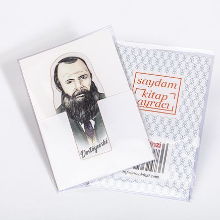 Saydam Kitap Ayracı - Kıskaçlı Dostoyevski