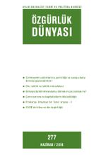 Özgürlük Dünyası / Aylık Sosyalist Teori ve Politika Dergisi / Haziran 2016 Sayı:277