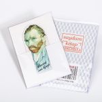 Saydam Kitap Ayracı - Kıskaçlı Vincent van Gogh
