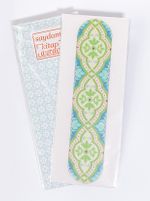 Saydam Kitap Ayracı - Oval Süsleme