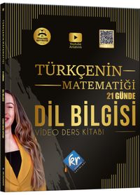 Gamze Hoca Türkçenin Matematiği Tüm Sınavlar İçin 21 Günde Dil Bilgisi  Video Ders Kitabı