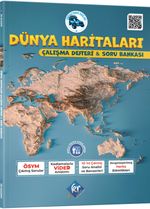 Coğrafyanın Kodları Dünya Haritaları Çalışma Defteri ve Soru Bankası
