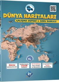Coğrafyanın Kodları Dünya Haritaları Çalışma Defteri ve Soru Bankası